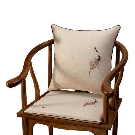 Chinese sofa chair cushion cushion mahogany tea table chair cushion chair chair chair chair official hat chair cushion customization