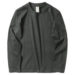 
Old customers close their eyes and enter foreign trade factory tail products autumn and winter men's cotton-woven long-sleeved T-shirt base shirt