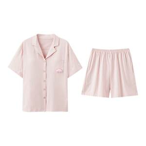 
Fenton Ke'an pajamas for women 2026 new summer with chest pad pure cotton fabric 100 women's home wear summer