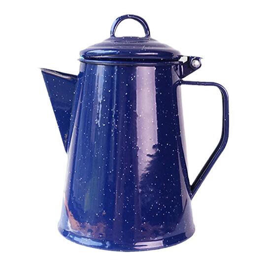 Feilong Enamel Coffee Pot Nordic Style Camping Kettle