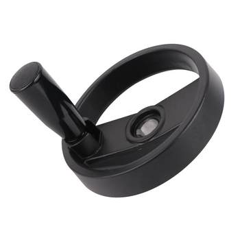 
Thickened aluminum alloy handwheel round foldable keyway