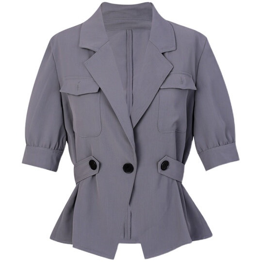 Veste Costume Manche Courte Veste De Costume Courte à Manches - Main Image