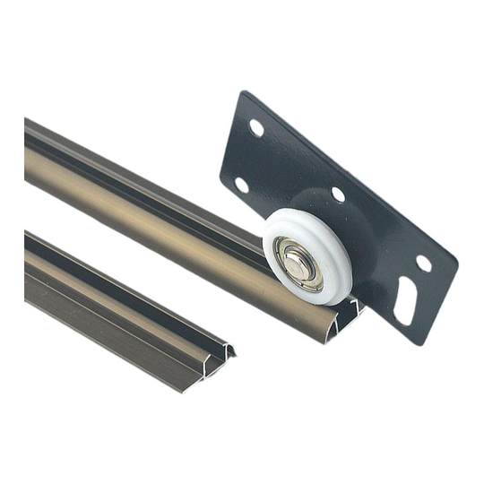 Staffa Singola Per Binario Tondo – Zinco – Weatherguard DP5420BC – N100-006 - Foto 2
