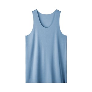 
Catman ice silk markless men's vest summer thin sports sweat-absorbing and quick-drying 60 modal base sweat shirt