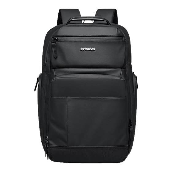
Seven Wolves men's business backpack large capacity travel backpack multi-functional schoolbag short-distance business trip computer bag