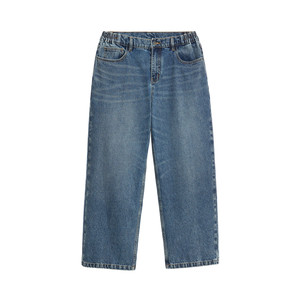 
BD new American retro straight jeans for men in autumn and winter new simple solid color loose sports casual trousers for men