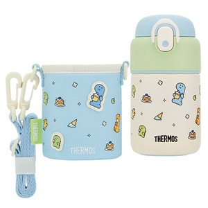 
Thermos children's thermos cup baby learning drinking cup student school straw cup children's drinking cup infant water cup