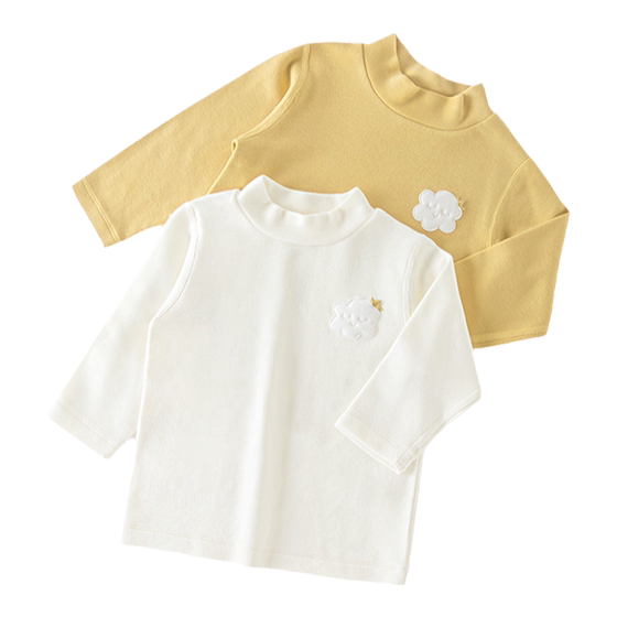 
Tonibeer baby base shirt, autumn and winter thermal underwear top, Australian velvet base shirt, men and women long-sleeved T-shirt