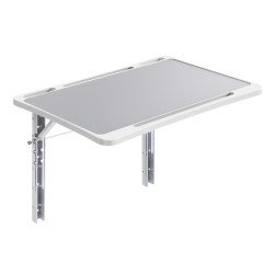 Folding hanging dormitory bed small table adjustable