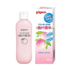 
[Self-operated] Pigeon Baby Peach Leaf Essence Body Lotion Peach Water Liquid Prickly Heat Powder 200ml