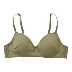 
Modal comfortable girl underwear big breasts look small without steel rings and thin breasts gathered together summer student bra