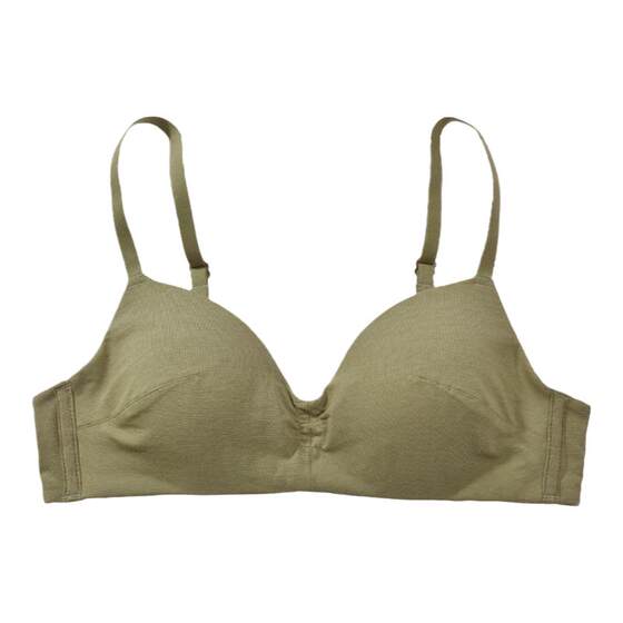 
Modal comfortable girl underwear big breasts look small without steel rings and thin breasts gathered together summer student bra