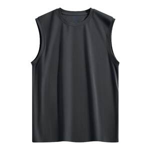 
Pull back sports vest men's summer heavyweight cotton sweat-absorbent breathable waistcoat men's training fitness sleeveless t-shirt Y