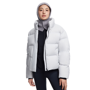 
hotsuit back show goose down short puff down jacket women's 2026 spring new warm bread coat jacket for men