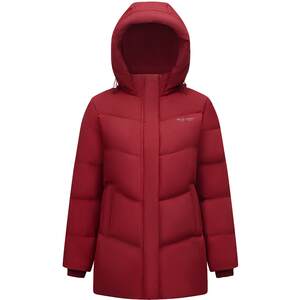
[90 down] Bosideng's new down jacket for women, thickened, warm, hooded, fashionable jacket for mom