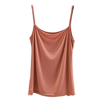 Modal solid color bottoming sling inner wear