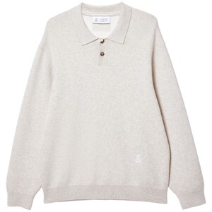 
[Wool Blend] Jack Jones Boys Sweater Spring Classic Embroidered Comfortable Lapel Sweater Top