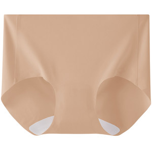 Six rabbit liquid foundation underwear for women, traceless invisible comfortable and breathable bottom crotch shorts mid-waist full hip shorts