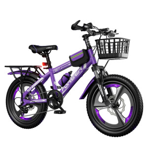 Permanent children's bicycle girls 6-8-12 years old primary school children's variable speed disc brake shock-absorbing mountain bike male