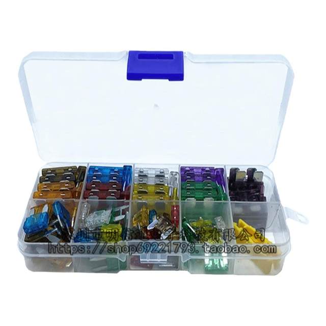 Mini small and medium size mixed car fuse set