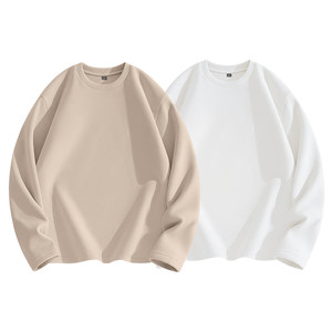 
Jeans West Velvet Bottoming Shirt Men's 2026 New Winter White Inner Men's Thermal Underwear Youth Long Sleeve