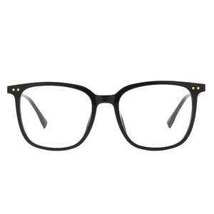 Mingyue lens plain black frame anti -blue light anti -blue light glasses frame female matching myopia glasses rack men's Korean version 10166