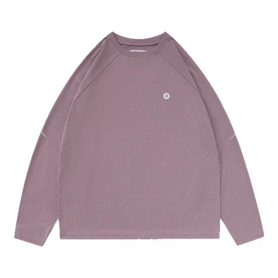 AGITOMADE outdoor sports lightweight solid color sunscreen UPF50+ antibacterial quick-drying breathable bottoming long-sleeved T-shirt