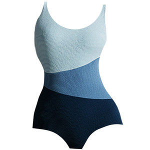 Aimuhu's new thin bubble hot spring conjoined swimsuit female conservatively covered belly professional high -level sense