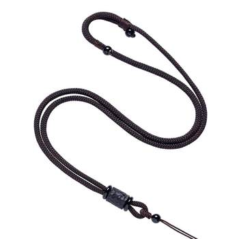 Floral natural sandalwood simple lanyard