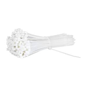 
Deli nylon tie wire plastic tie line binding rope white fixed strap black data cable harness strap