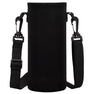 Cup cover, large capacity insulation protective cover, portable crossbody water cup bag, heat-resistant insulated cup, kettle cover, shoulder strap, large kettle