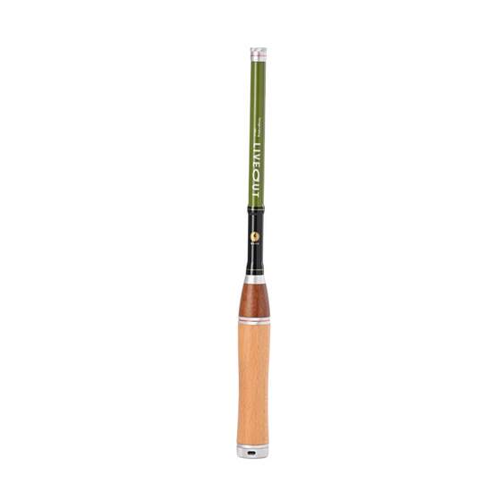 
LIVEOUT Shuangxi Small Things Fishing Rod Outdoor Fishing for Catfish White Stripe Stream Rod Portable Retro Mini Hand Rod Fishing Rod
