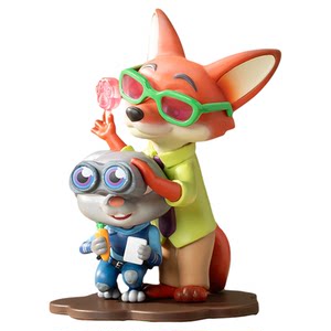 
52TOYS Zootopia Partner Series Nick Judy Sweet Reliance Trendy Blind Box Gift Desktop Ornament