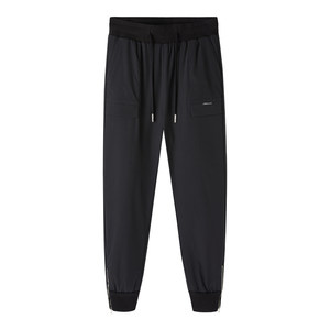 
Snow-flying women's down pants winter outdoor trousers thickened warm goose trousers tying feet waist-hugging legs boot pants