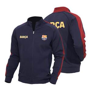 
[Official genuine] Barcelona Club Barcelona Dark Blue Training Football Sports Slim Classic Jacket