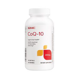 
GNC reduced coenzyme Q10 soft capsule panthenol heart health care original authentic heart protection and brain oxidation type