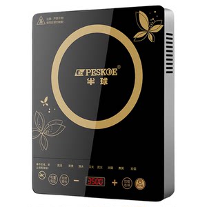 Hemisphere induction cooker household high -power intelligent intelligent appointment new stir -fried pot all -in -one complete set 3500W battery stove
