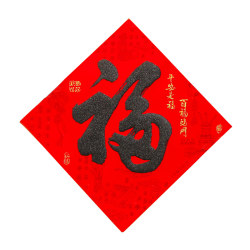 Year of the Snake door sticker with the word 