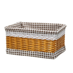 Desktop wicker finishing box Home kitchen storage box