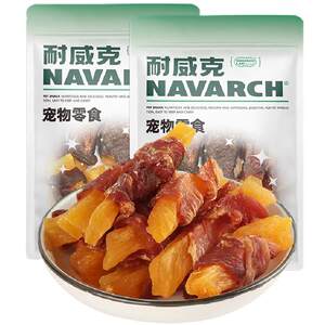
Naiweike dog snacks duck meat jerky sweet fries training reward puppy teeth grinding and cleaning teeth to satisfy craving snacks 100g