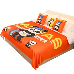 Yun Rong Yue Mao cute cartoon bedside towel for all seasons