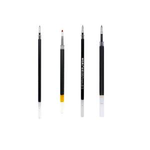 
Morning light g5 push pen refill k35 gel pen refill g-5 push type red ink blue black 0.5mm full needle tube bullet press signature GP1008 water pen refill replacement core for student exams