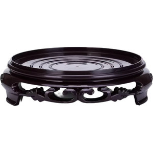 
Flowerpot base fish tank bonsai stone ornament orchid succulent plastic tray flower stand incense burner teapot flower holder base