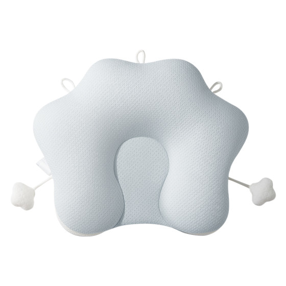 
October crystal baby anti-mite and antibacterial baby shaping pillow newborn anti-eccentric hose pillow universal for all seasons