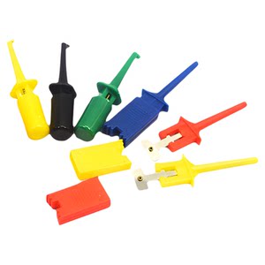 
Hook type test clip instrument test hook power test hook multimeter flat wiring clamp/head size