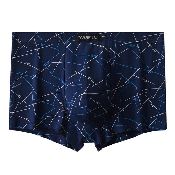 
Yalu men's underwear pure cotton genuine 2025 new genuine cotton breathable shorts headband boys mid-waist gift box