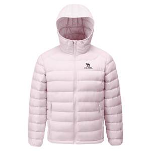 
Camel Puff Down Jacket for Men and Women Winter Fluffy 90 Duck Down Windproof Hooded High Puff Temperature Locking Sports Bread Jacket