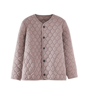 
Mother's winter German velvet cotton-padded jacket to keep warm for middle-aged and elderly people