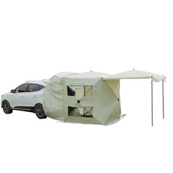 Self-driving Tour Outdoor Camping Sun Protection And Rain-free Construction Quick-start Awning Side Tent Canopy Car Rear Tent