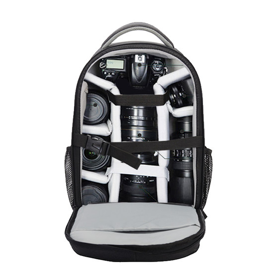 Applicable to photography bag back shoulders Canon Nikon Sony professional SLR camera bag multi -function large capacity backpack